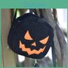 Давайте зажжём Рюкзак-тыква Уютный Мягкий Плюшевый Хэллоуинской тематики Чёрная сумка-тыква