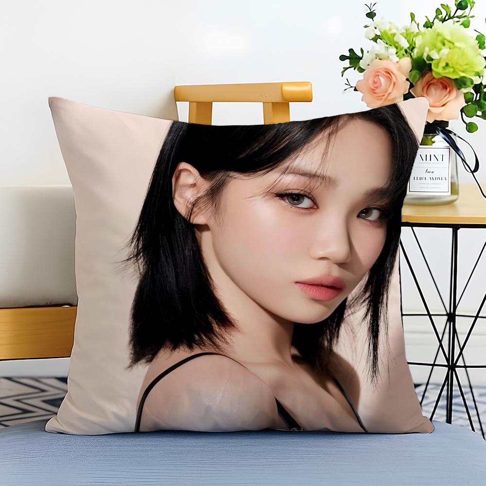 Kim Chae Won Cushion Cover Washable Linen comfort Soft for Sofa Bed Cozy Home Room Decor