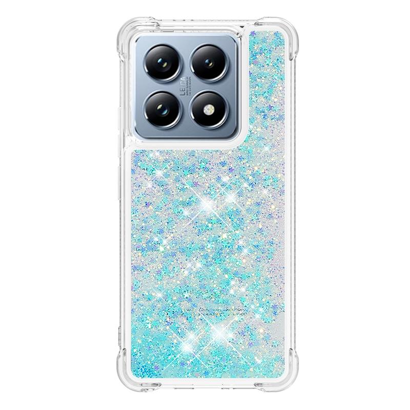 14T Pro Чехол для Fundas Xiaomi 14T Pro Чехол Bling Glitter Dynamic Liquid Чехол для Xiomi Xiaomi14T 14TPro Чехлы для телефонов Fundas