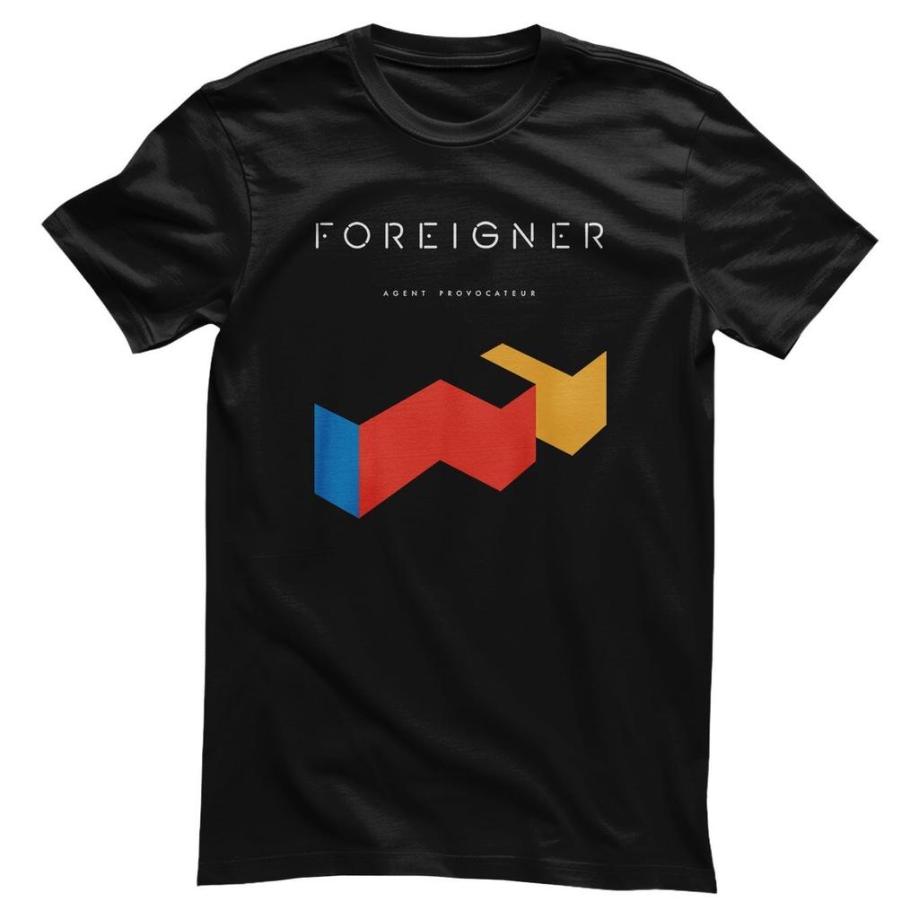 Официально лицензированная мужская футболка Agent Provocateur группы Foreigner