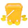 Automatic Chicken Waterer Set Low Spillage Self Replenishing Poultry Waterer Dispenser for Chicken Bird   Goose Turkey