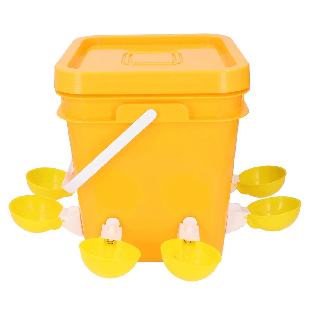Automatic Chicken Waterer Set Low Spillage Self Replenishing Poultry Waterer Dispenser for Chicken Bird   Goose Turkey