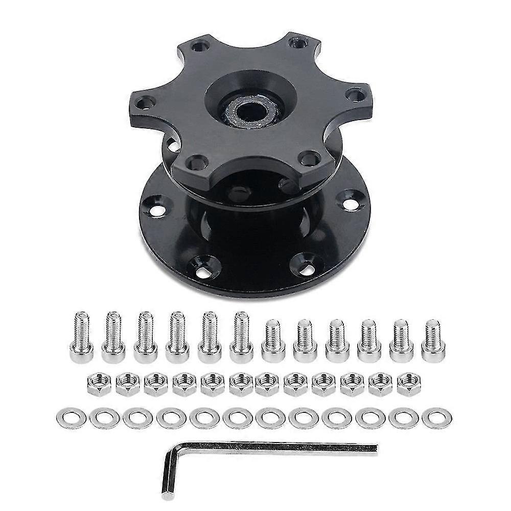 Universal Quick Release Adapter Snap Off Steering Wheel Hub Race