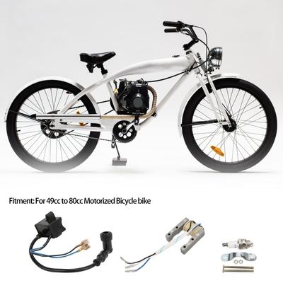 Магнето-статор, свеча зажигания, катушка зажигания, комплект CDI, металлическая резина для моторизованного велосипеда объемом 49 куб.см — 80 куб.см