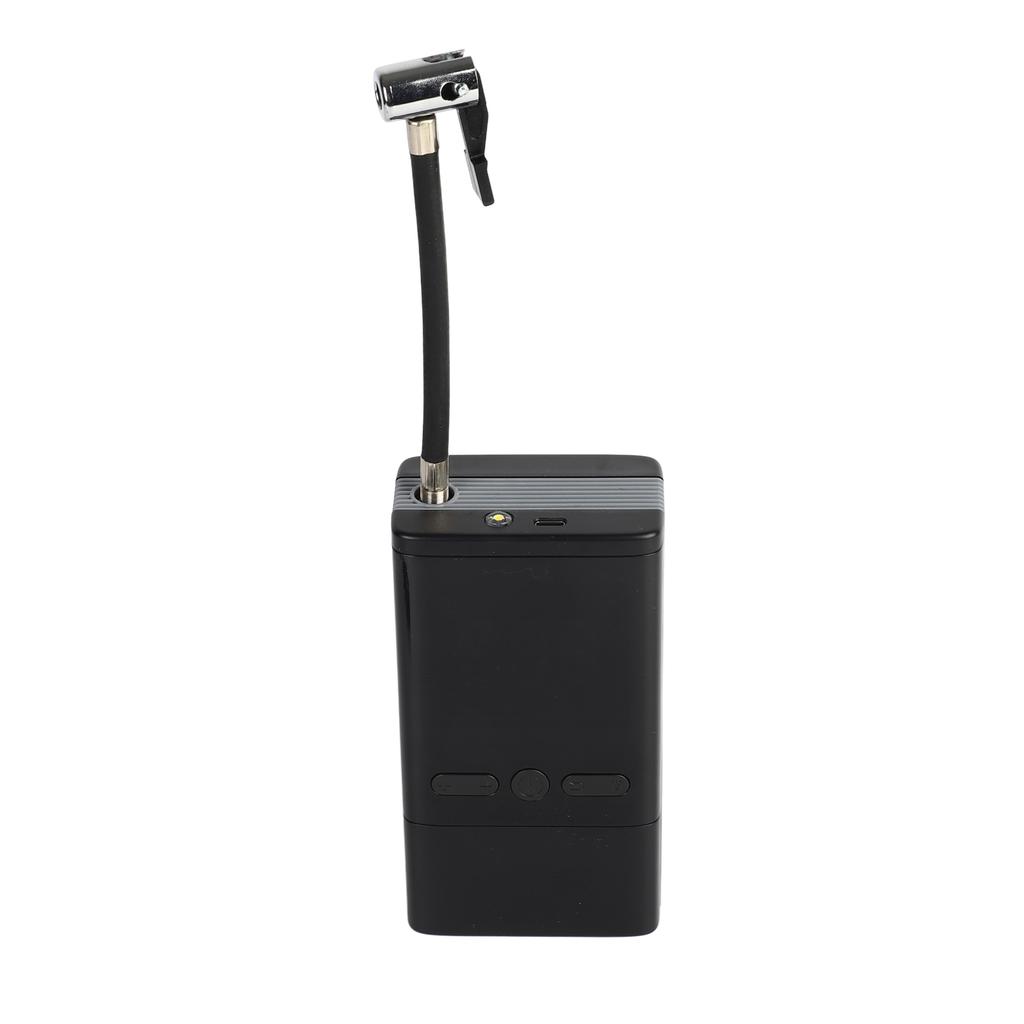 Цифровой дисплей Автомобильный насос для шин Беспроводной Портативный USB-перезаряжаемый Беспроводной Насос со светом для Мотоцикла Велосипеда Футбола Баскетбола Черный Металл Пласт