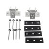 Solar Panel Mounting Brackets Aluminum Alloy Easy To Install Solar Panel Bracket Clamp Kit for Tin