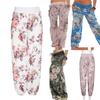 Womens Ladies Floral Trousers Long Pants Baggy Leggings Plus Size