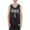 Jordan NBA Victor Wembanyama Spurs 1 Limited Edition SW Jersey унисекс Jersey Black Light-Silver DO9543-014