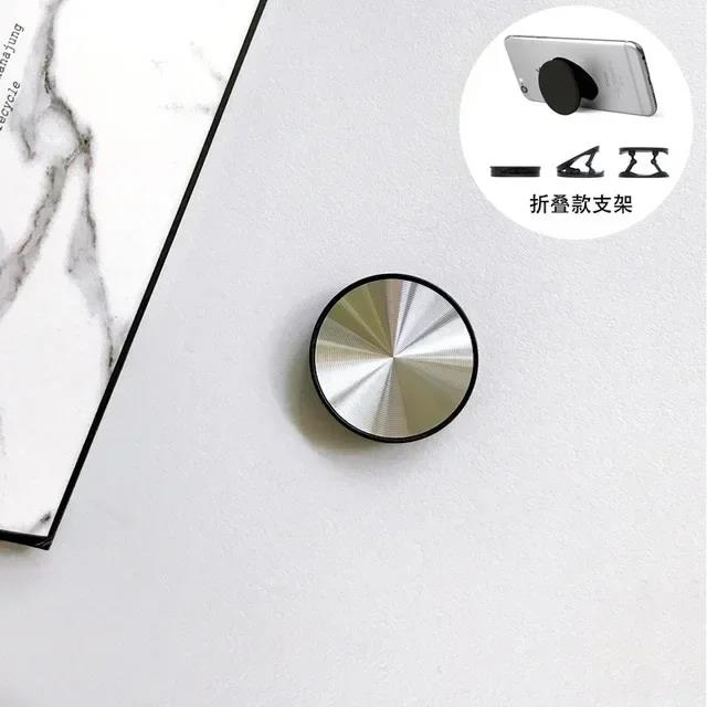 Portable CD Pattern Mobile Phone ABS Stretching Bracket for IPhone Samsung Xiaomi Universal Accessories Finger Ring Stand Holder 1
