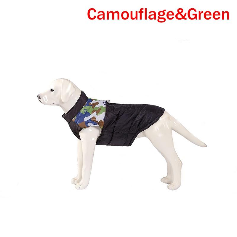 Модный непромокаемый тёплый жилет для собак