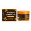 Intensive Tanning Gel Natural Tanning Accelerator Cream Gel Brown Tanning Gel for Sunbeds & Outdoor Sun