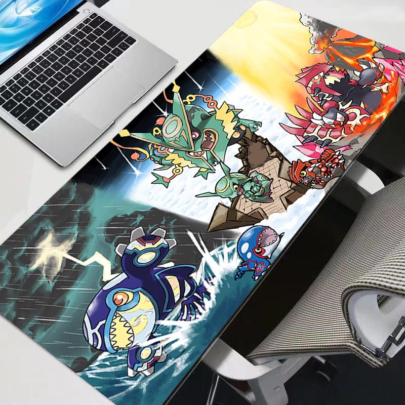 Mouse Pad Anime Gaming Accessories Varmilo Keyboard Desk Mat Gabinete Gamer Carpet Pokemon Pikachu Mousepad Mouse Mats