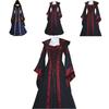 Элегантное винтажное платье для маскарада, женский готический средневековый костюм
