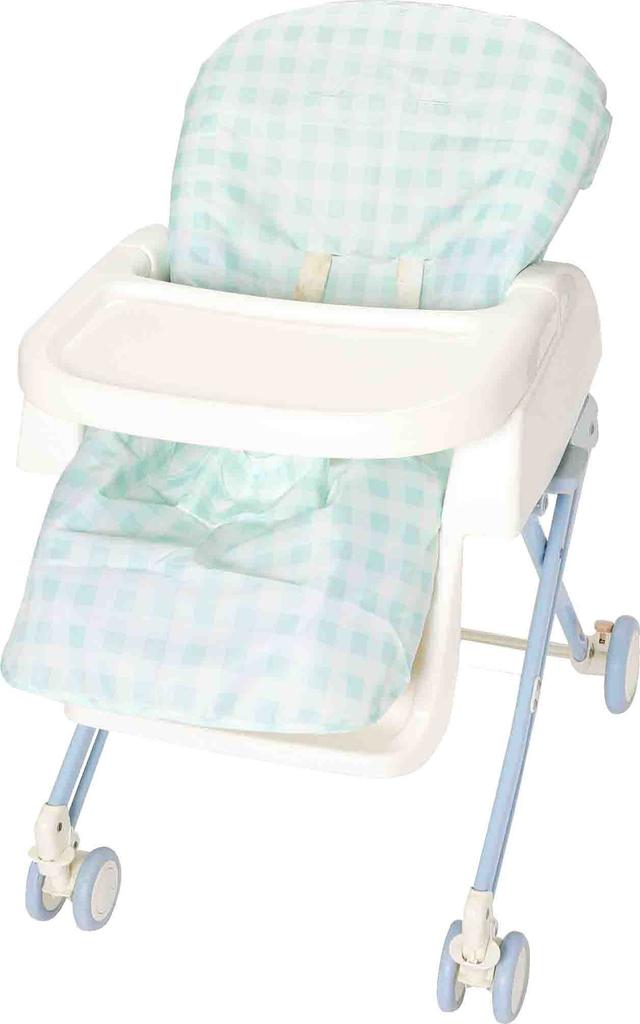 Ogawa Mealtime Seats, Set of 2 (Fruit Pattern x Gingham Check)