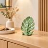 Monstera Leaf Phone Stand 3D Printed Holder, Cute Desktop Cell Stand, Decorative Tropical Creative Gift for Coworkers Mount Home and Office, Vertical