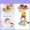 Mummabubba Мягкая Плюшевая Жираф Погремушка Колокольчик Прорезыватель Игрушка Для Малышей