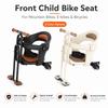 Pedal Child Bicycle Seat Armrest Front Child Seat for MTB Universal Child Safety Seat  Cycling