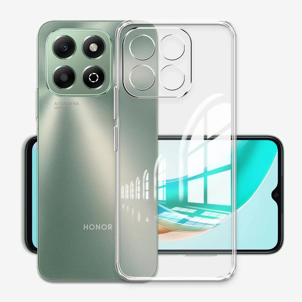 Для Honor X6b JDY-LX1 Чехол Прозрачный Мягкий Силиконовый Чехол для Телефона Для Honor X6A X6S WDY-LX1 /Honor X6 4G Ударопрочный Чехол ТПУ Новый Чехол