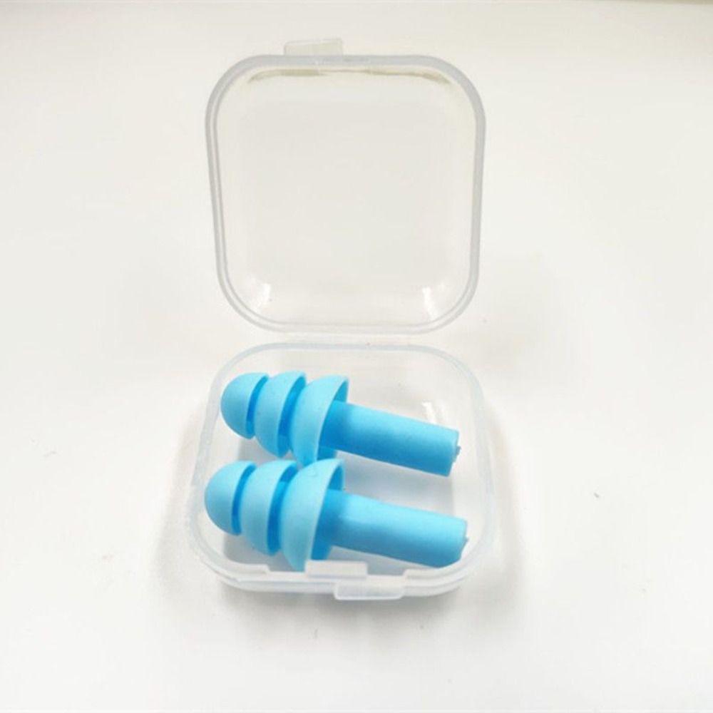 10 цветов беруши с коробкой водонепроницаемые принадлежности для плавания и дайвинга новые средства защиты слуха от храпа плавание