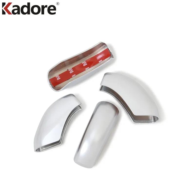 For Toyota Alphard Vellfire 2016 2017 2018 Chrome Car Rear Inner Door Armrest Handle Panel Cover Trim Interior Accessories