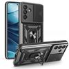 Бронированный чехол для Samsung Galaxy S24 FE S22 S23 Plus S21 S25 Ultra S20 A54 A16 5G A56 A55 A35 A15 A05 A06 Защита сдвижной линзы 2027