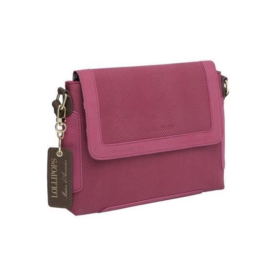 Besace - Lollipops - Shasha Square - Rose - Synthétique - Bandoulière