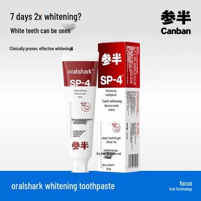 Oralshark Отбеливающая зубная паста с пробиотиками