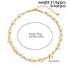 Ingemark Boho Starfish Imitation Pearl Choker Necklace for Men 2025 Trend Goth Adjustable Clavicle Chain Surfers Beach Jewelry