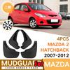 Автомобильные брызговики для Mazda 2 / Demio Ge Hatch Хэтчбек 2007-2012 Для защиты крыльев Брызговики Аксессуары