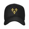 Кепка с козырьком Fleur de Lis Snap Back Hat роскошная женская кепка на заказ Мужская Женская