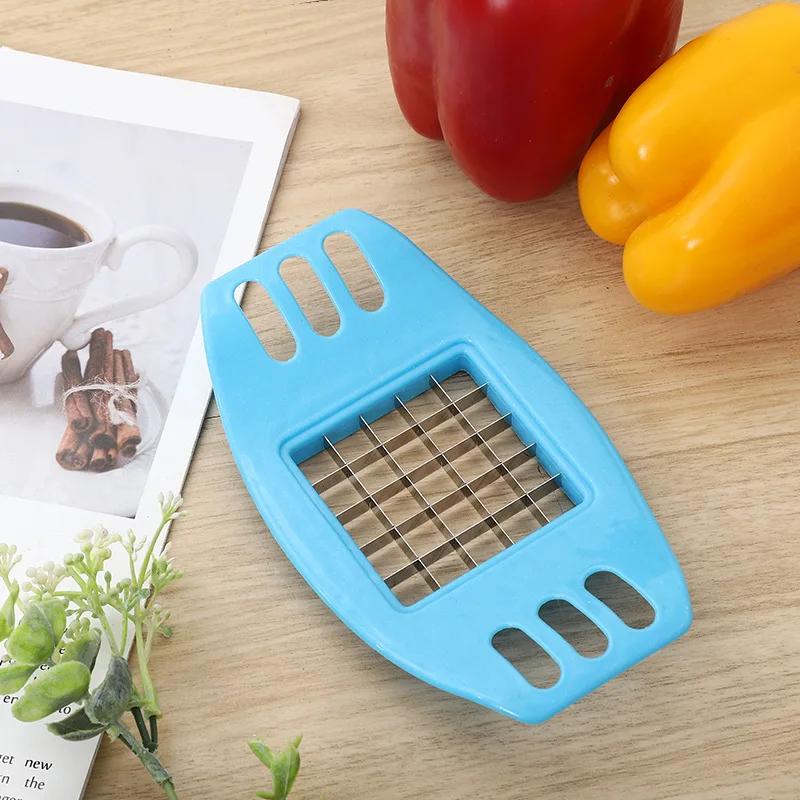 French Fries Maker Potato Cutter Vegetable Potato Slicer Cutter Chopper Chips Making Tool Potato Cutting Tool Kitchen Gadgets