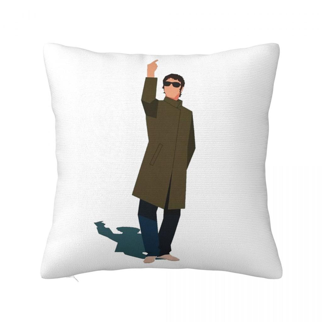 Liam Gallagher Square Pillowcase Pillow Cover Polyester Cushion Zip Decorative Comfort Throw Pillow for Home Car