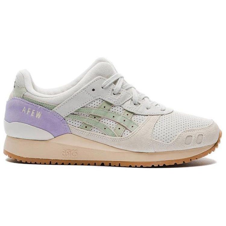 AFEW x ASICS Gel Lyte 3 Beauty Of Imperfection Унисекс Кроссовки Крем Полярный Оттенок Морское Стекло 1201A479-023