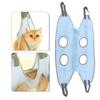 Dog Cat Grooming Hammock   Soft Breathable Mesh Pet Hammock for Nail Trimming Eye Care Cleaning