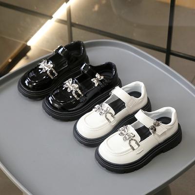 Новые весенне-летние дышащие и удобные кожаные туфли на мягкой подошве для девочек