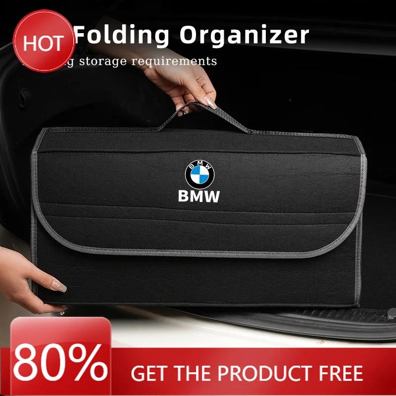 BABD1 2025 Hot Car Trunk Storage Box Foldable Stowing Tidying Organizer Bag For BMW Performance F30 F20 F10 F40 E92 E91 G20 G30 G05 G0