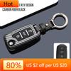 Interior Mouldings Key Case Bag Car KeyChain Metal Key Shell For Volkswagen VW Polo Tiguan Golf 4 5 Jetta Beetle Scirocco Passat