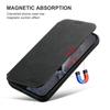 SUTENI J06 For iPhone 13 Pro Phone Cover Stand Wallet Leather Phone Case Compatible with MagSafe