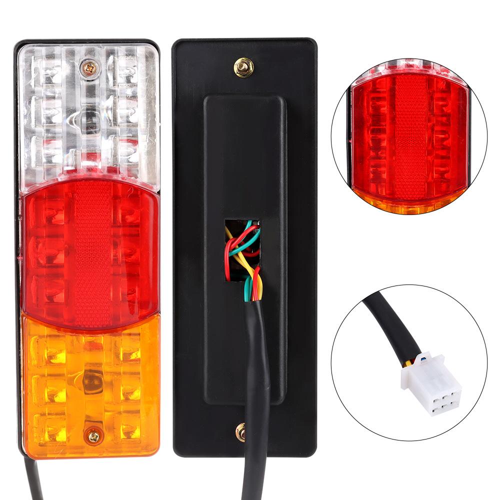 Safety Warning Electric Tricycle Tail Lights E-bike Rear Light Cornering Lamp Refitting Accessories