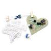 DIY Heart Shape Breathing Lamp Kit LED Circuit Board 4V 6V Electronic Solder Assembly for Electronics Student Project