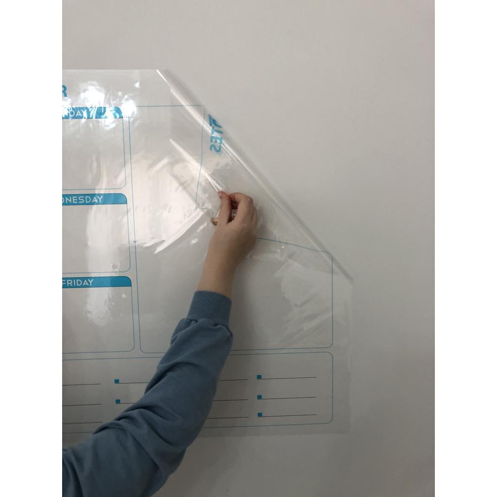 Еженедельный планировщик Еженедельный планировщик Календарь Доска для письма Умная бумажная доска + ручка 72x60 см