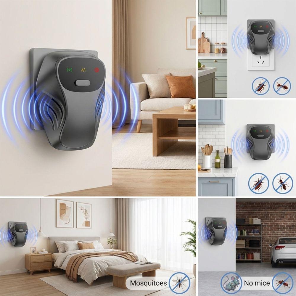 Pest Control Electronic Mosquito Repellent 360° All-round Rodent Repellent Fly Repellent Indoor
