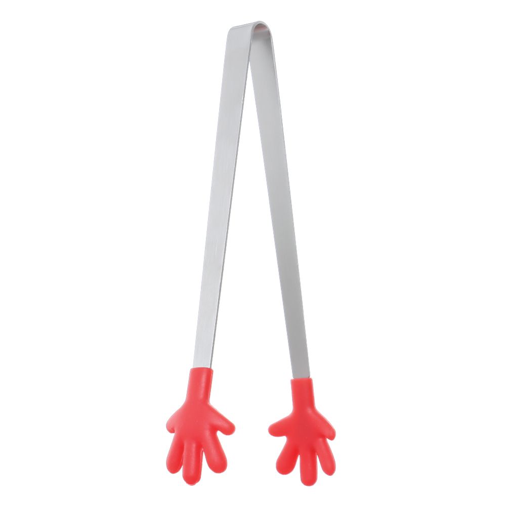 Kitchen Accessories Non-slip Handles BBQ Mini Creative Silicone Snack Food Tong