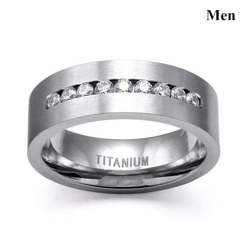 Модные парные кольца, мужские кольца с фианитом, женские кольца с ограненным кристаллом и стразами, обручальные кольца