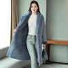 Winter Imitation Lamb Wool Coat, Women's, Plush Cotton Coat, Large Wool Collar, Slim Coat