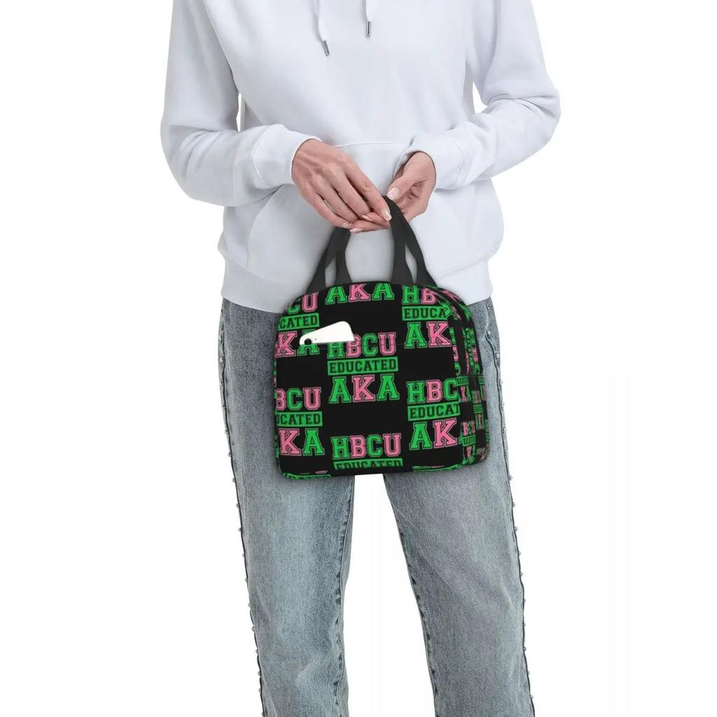 Lunch Bags Insulated Bento Box Cooler Thermal Bag for Woman Student Work