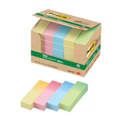 Заголовок заметки Градиент 50 x 15 мм 100 листов x 25 книг Post-it 7001-GK