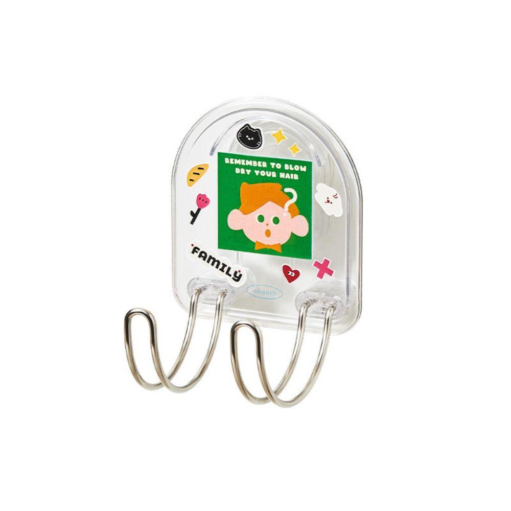 Space-Saving Storage No-Drill Wall-Mounted Storage Rack Multi-Purpose Hairdryer Organizer Bathroom