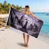 Large Beach TowelDracula Soft Absorbent Towel Beach Bath Home Use