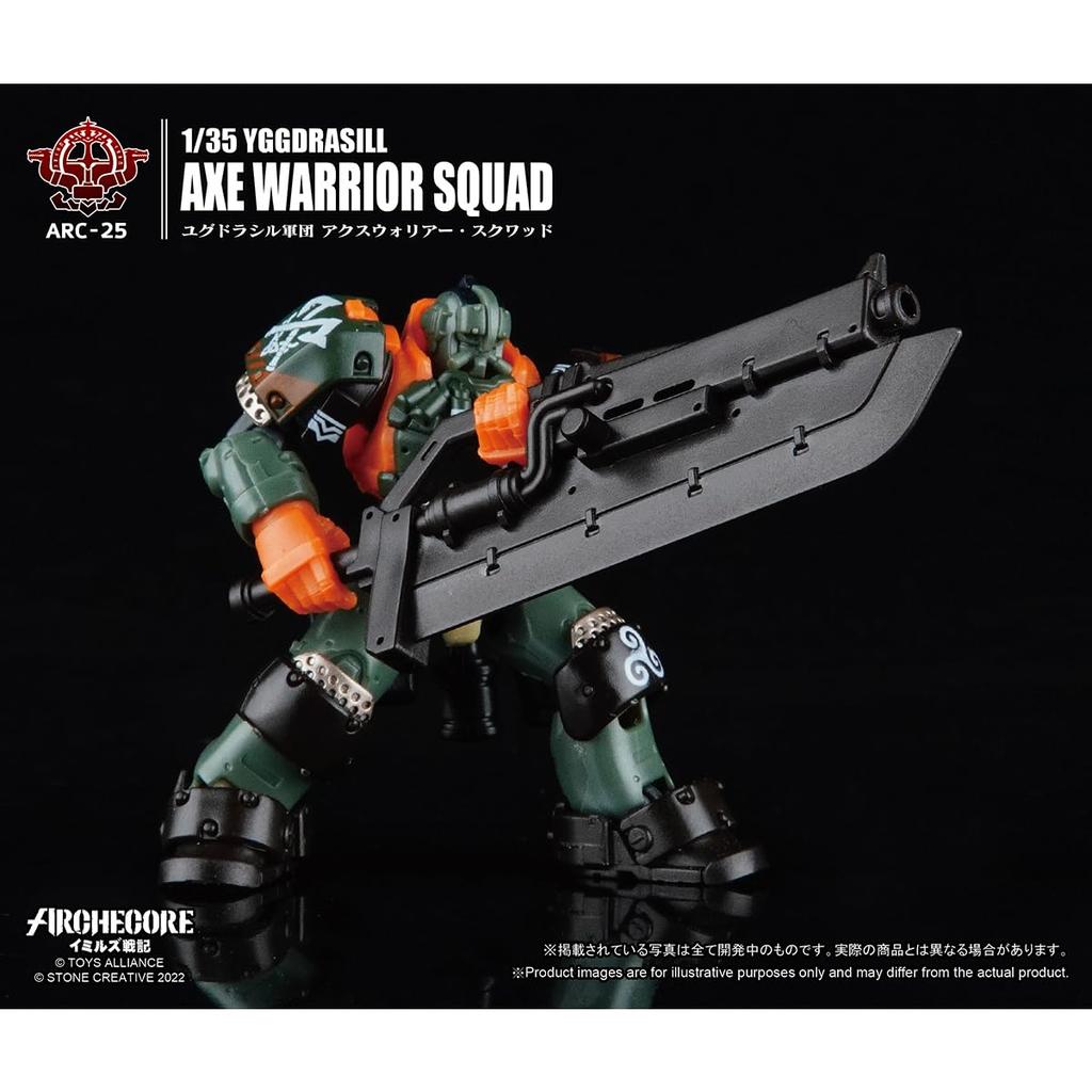 HiPlay TOY ALLIANCE 1/35 Scale Archecore ARC-25 Yggdrasil Corps Axe Warrior Squad Action Figure (Pre-painted, Assembled)